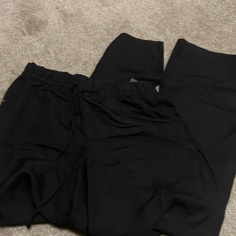 Brand new h&m black linen pants